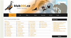 Desktop Screenshot of klub300.cz
