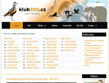Tablet Screenshot of klub300.cz